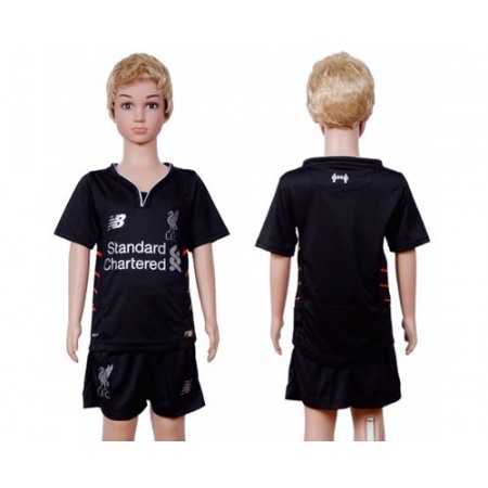 Liverpool Blank Away Kid Soccer Club Jersey