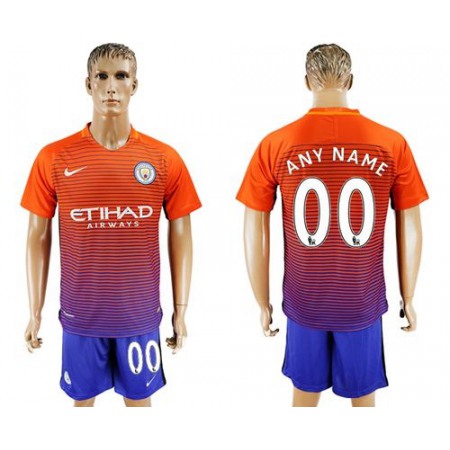 Manchester City Personalized Sec Away Soccer Club Jersey