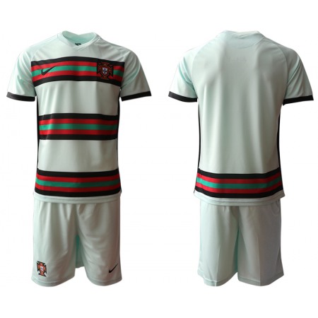 Men's Portugal National Team Custom Away Soccer Jersey Suit