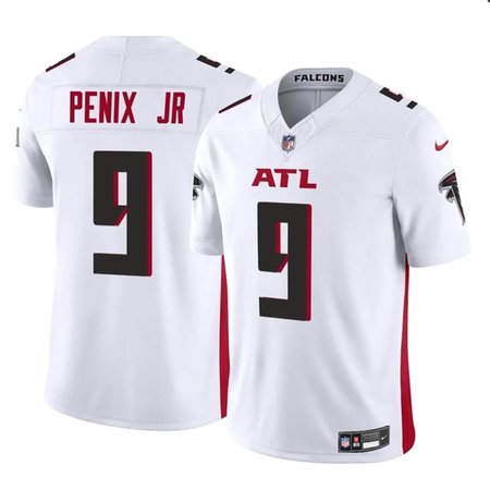 Youth Atlanta Falcons #9 Michael Penix Jr White 2024 Draft F.U.S.E Vapor Untouchable Limited Stitched Football Jersey