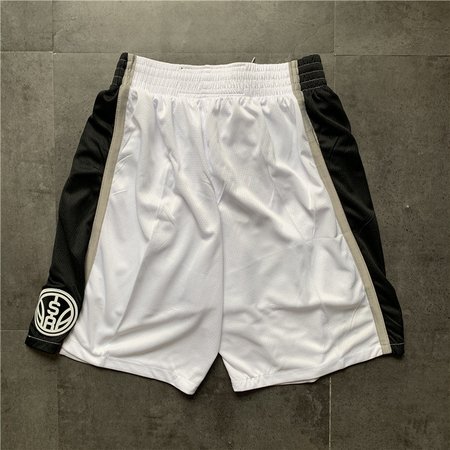 San Antonio Spurs White Shorts